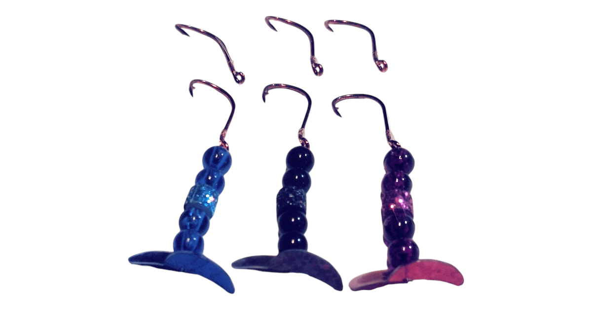 Koka-whirl kokanee trout spinner w/ Hyper vis