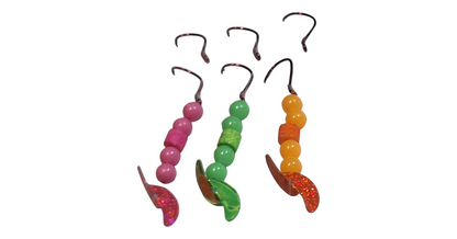 Koka-whirl kokanee trout spinner w/ Hyper vis