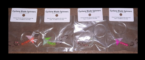 Cyclone Blade Spinners (walleye)